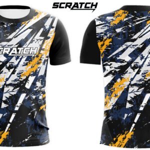 Comfortable Abstract Grunge Pattern Sublimation T-shirt