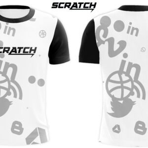 Comfortable Featuring Social Media Icons Scratch Sublimated