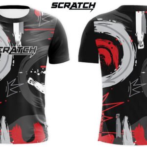 Comfortable Graphic Brush Stroke Design Sublimated T-Shirt