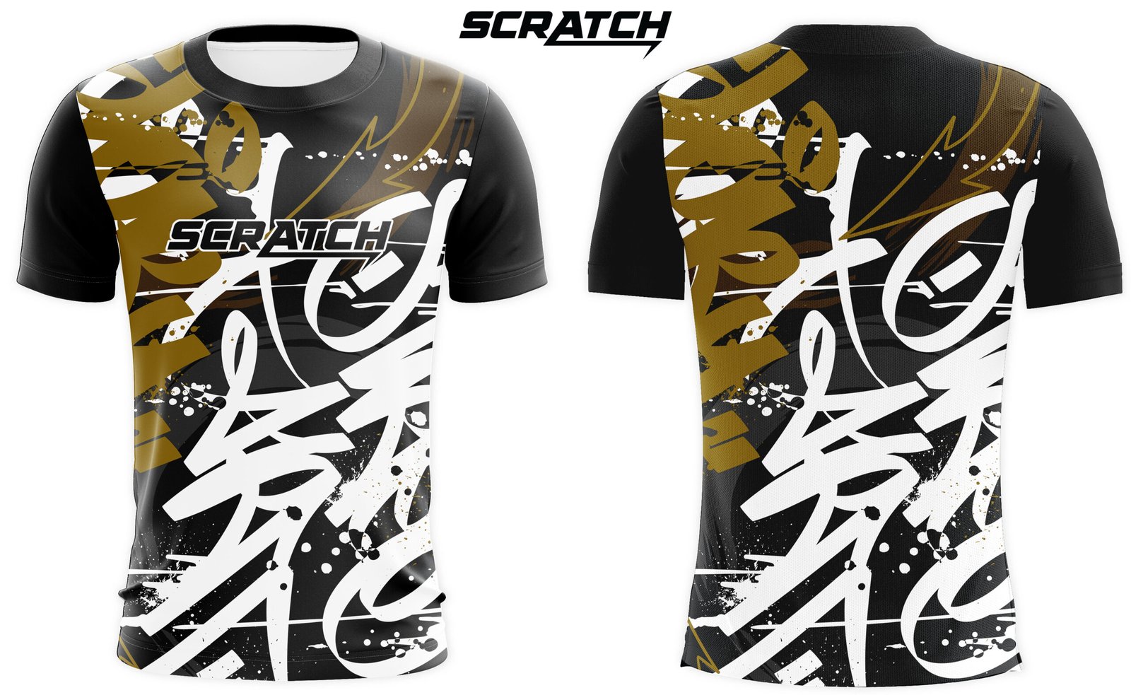 Comfortable Abstract Graffiti Style Sports Sublimated T-Shirt Comfortable Abstract Graffiti Style Sports Sublimated T-Shirt