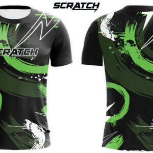 Comfortable Abstract Scratch Graphic Sports Sublimated T-Shirt