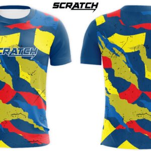 Comfortable Abstract Camouflage Pattern Sublimation T-shirt