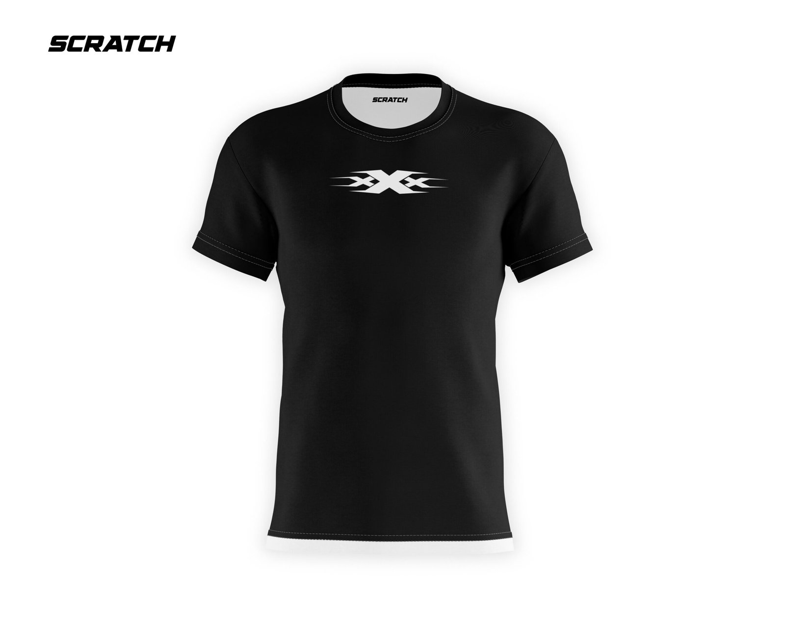 Printed Three 'X's On Chest Printed Three 'X's On Chest